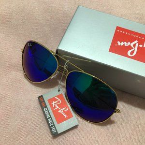 ??Women and Men Ray-Ban Sunglasses Blue RB3026